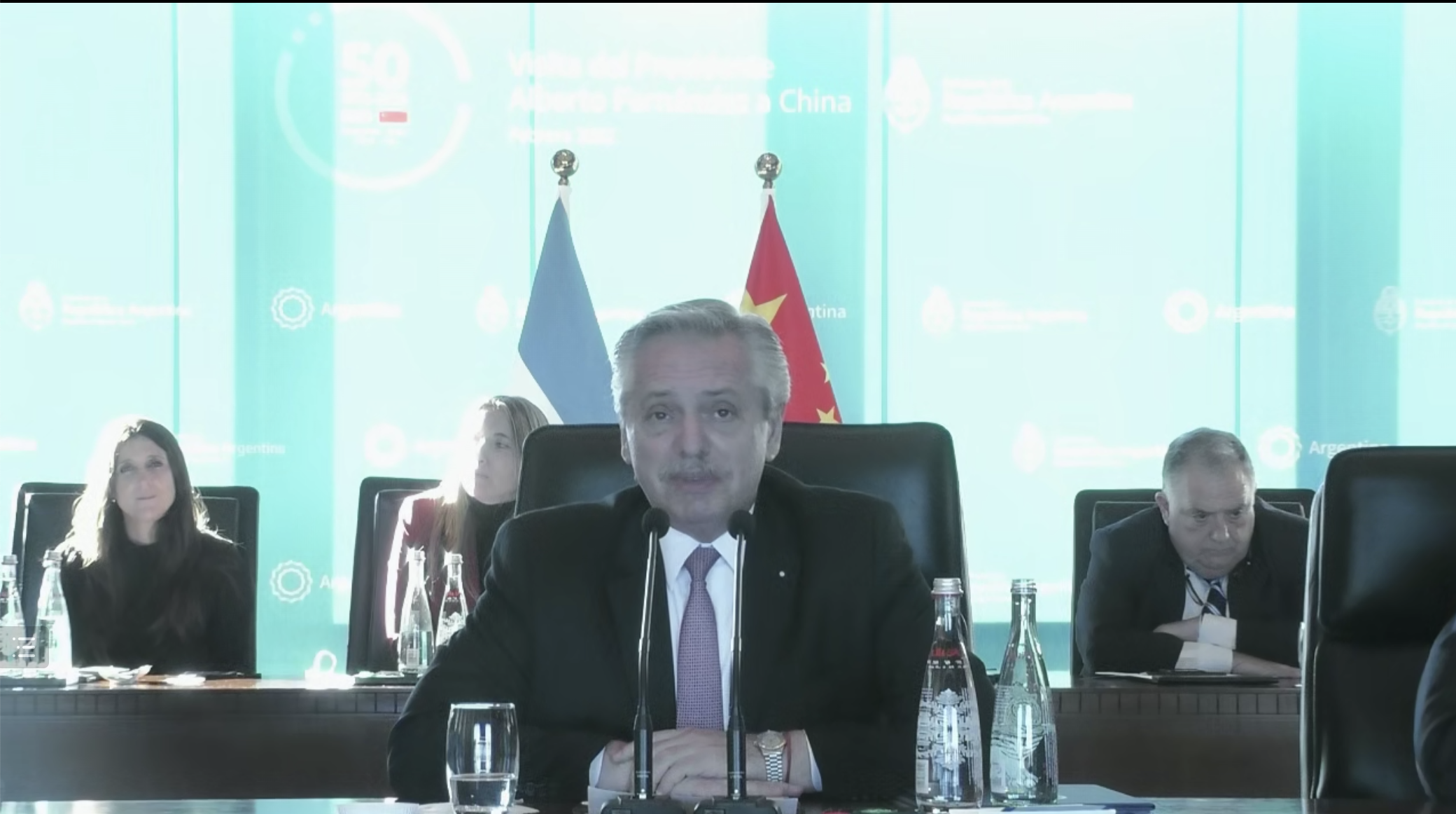 20220204-阿根廷总统阿尔韦托·费尔南德斯乐鱼在线平台名誉教授聘任仪式-刘书田-费尔南德斯总统发表演讲png 20220204-阿根廷总统阿尔韦托·费尔南德斯乐鱼在线平台名誉教授聘任仪式-刘书田-费尔南德斯总统发表演讲png