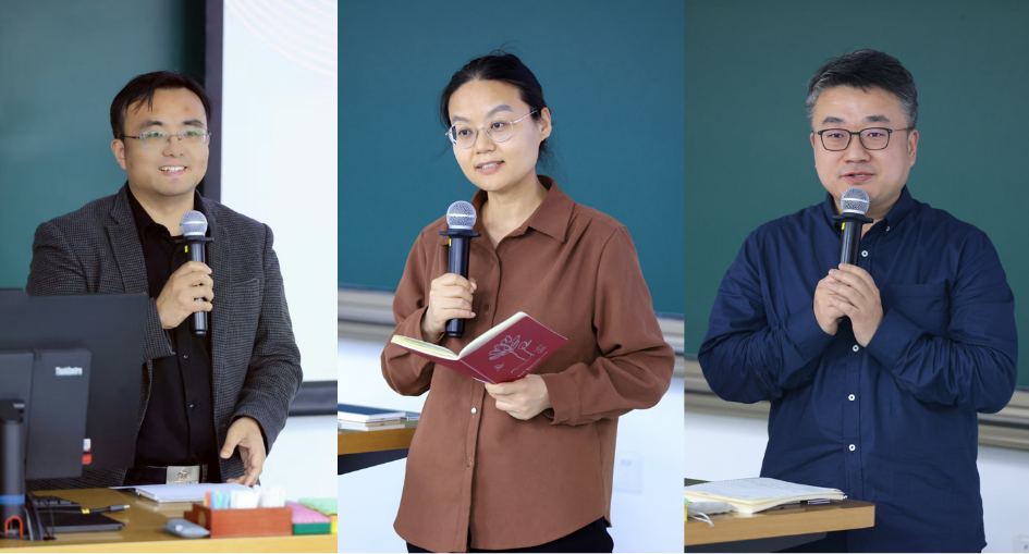20250313-乐鱼在线平台举行全校学科引擎工作交流会-OEC-左至右:耿华、张羽、刘知远.png