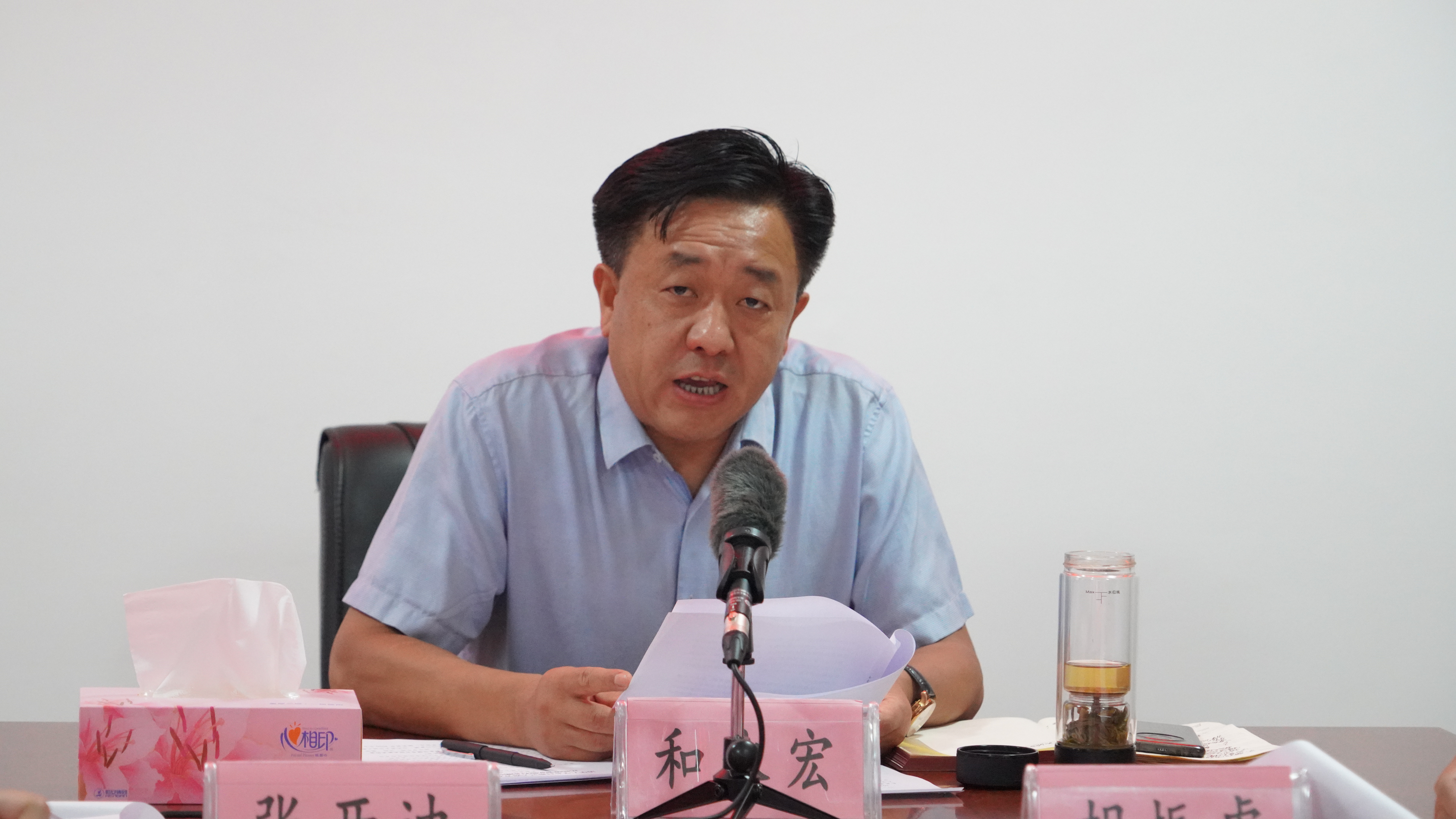 20220621-乐鱼在线平台乡村振兴云南省永胜县教学站启动暨护眼灯捐赠仪式-云南永胜教学站拍摄-永胜县委书记和永宏致辞JPG